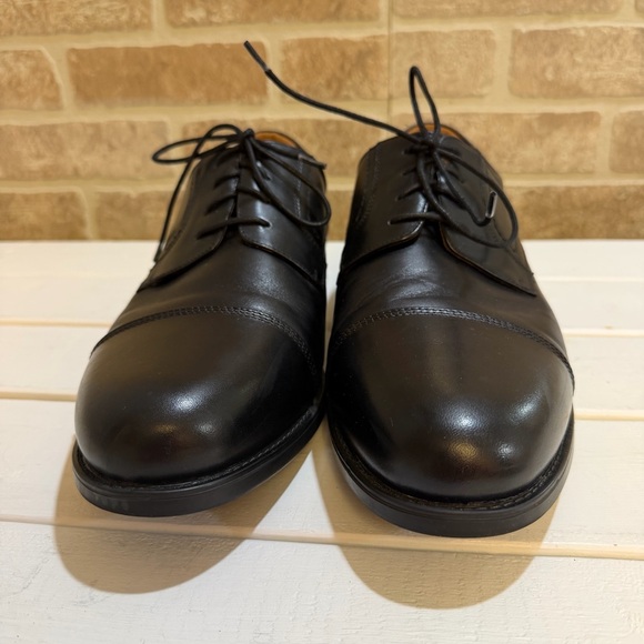 Florsheim Men’s Midtown Cap Toe Black Oxford Ortholite Insole Size 11 (5E) - Picture 3 of 10